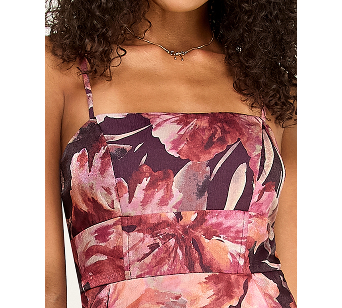 Katia Rae Junior's Square-Neck Dress
