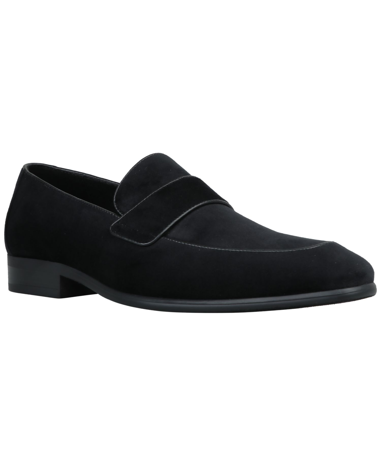Men's Velvet Slip-On Loafers