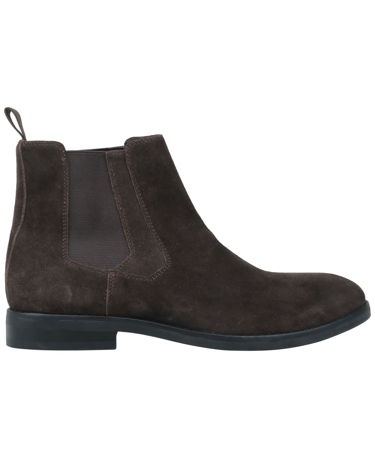 Мужские ботинки Alfani Genuine Suede Chelsea, цвет: Тёмно-коричневый — фото 2