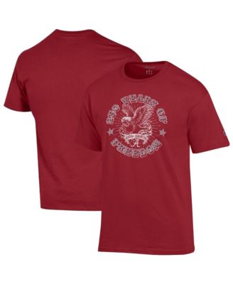 Men's Crimson Alabama Crimson Tide Americana 250 Years of Freedom Tonal T-Shirt