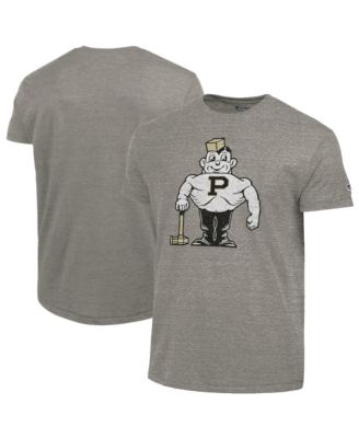 Men's Heather Gray Purdue Boilermakers Triumph Tri-Blend T-Shirt