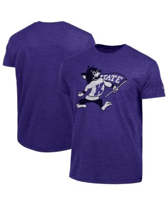 Men's Purple Kansas State Wildcats Triumph Tri-Blend T-Shirt