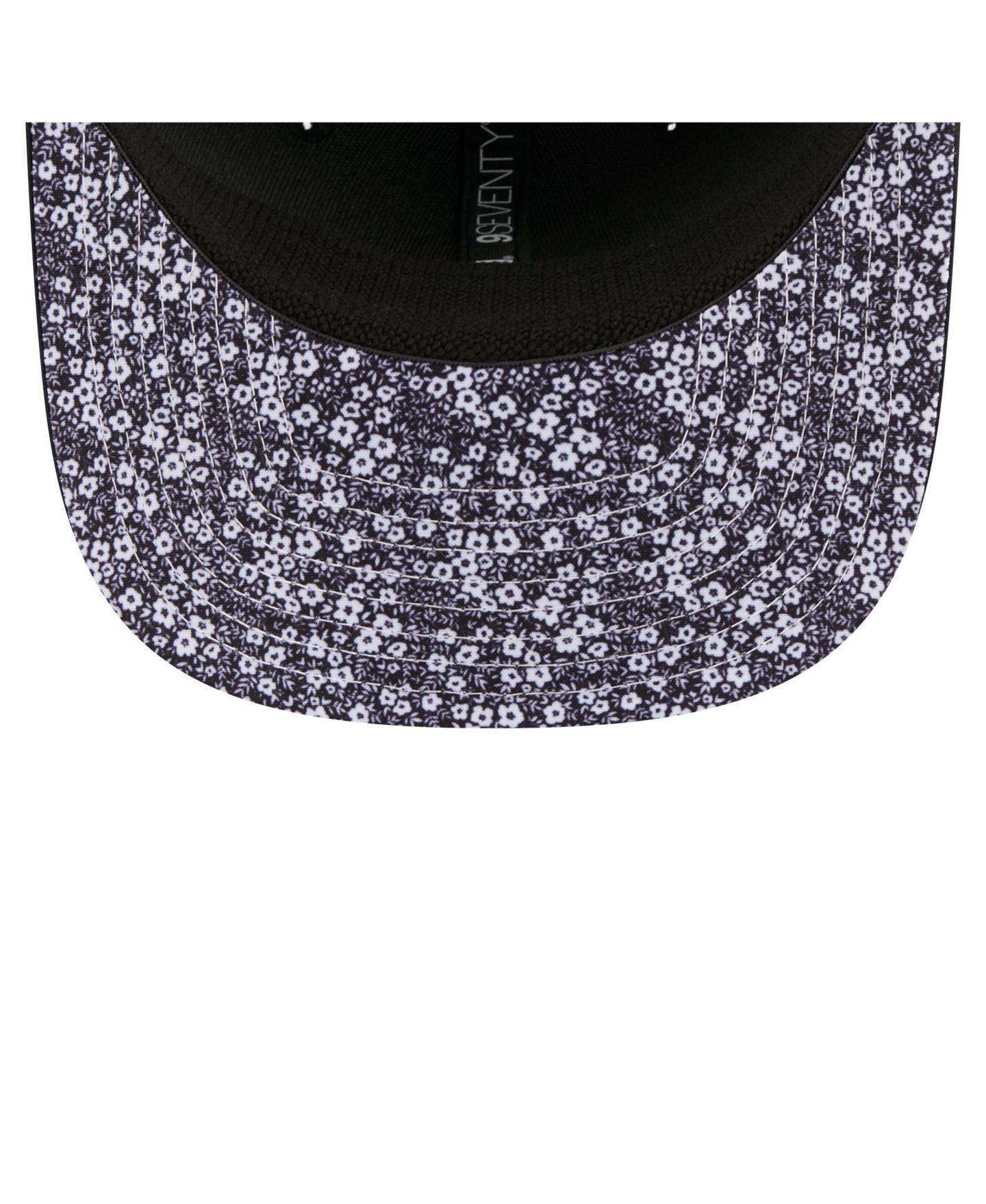 Мужская кепка New Era Black Baltimore Orioles Floral Patch 9SEVENTY Adjustable Hat — фото 2
