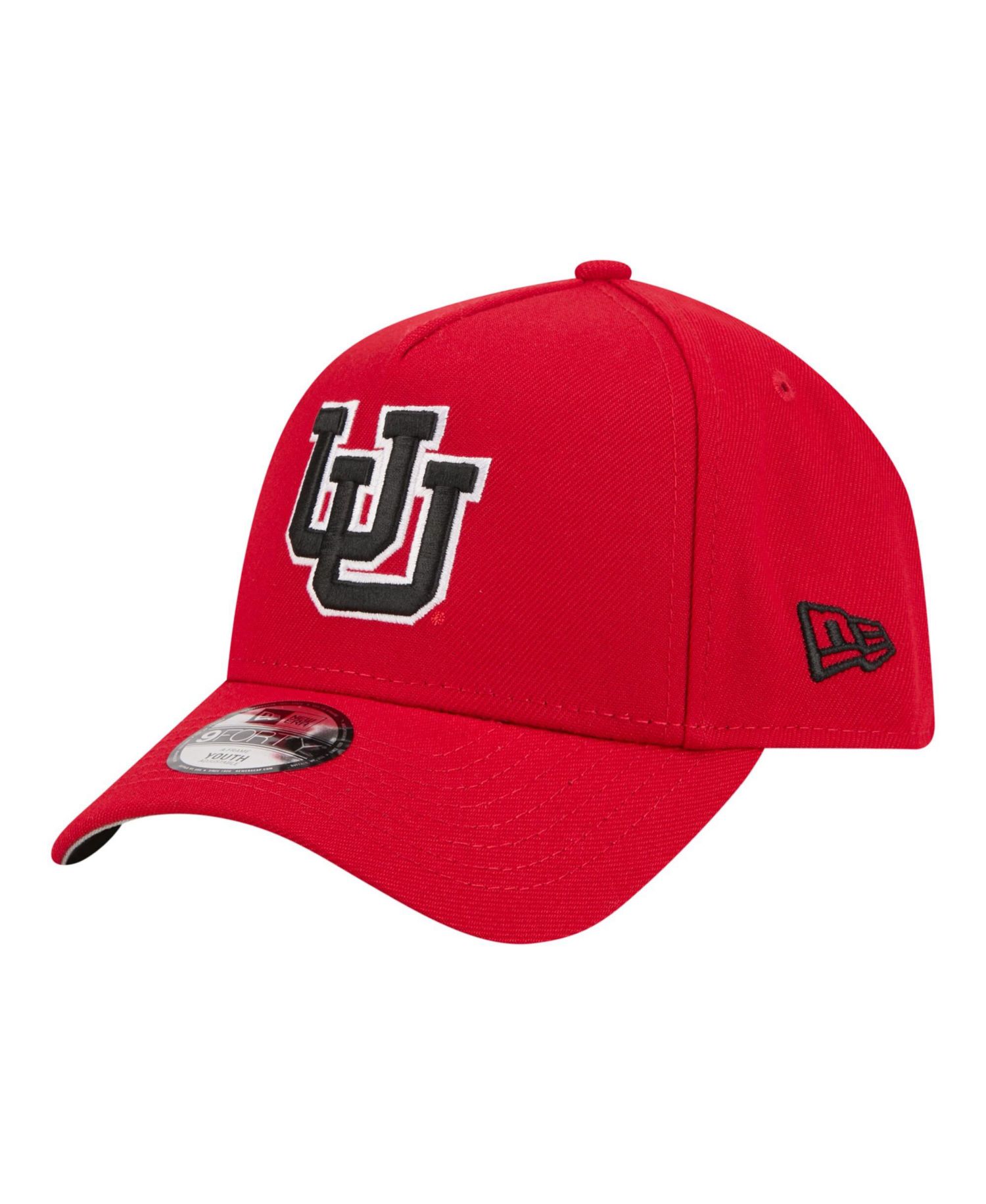 Big Boys and Girls Red Utah Utes 9FORTY A-Frame Adjustable Hat
