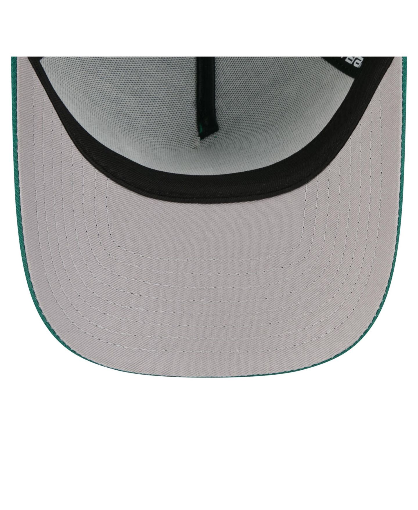 Мужская кепка New Era Green Athletics Pin Seeker 9FORTY A-Frame Adjustable Hat — фото 2