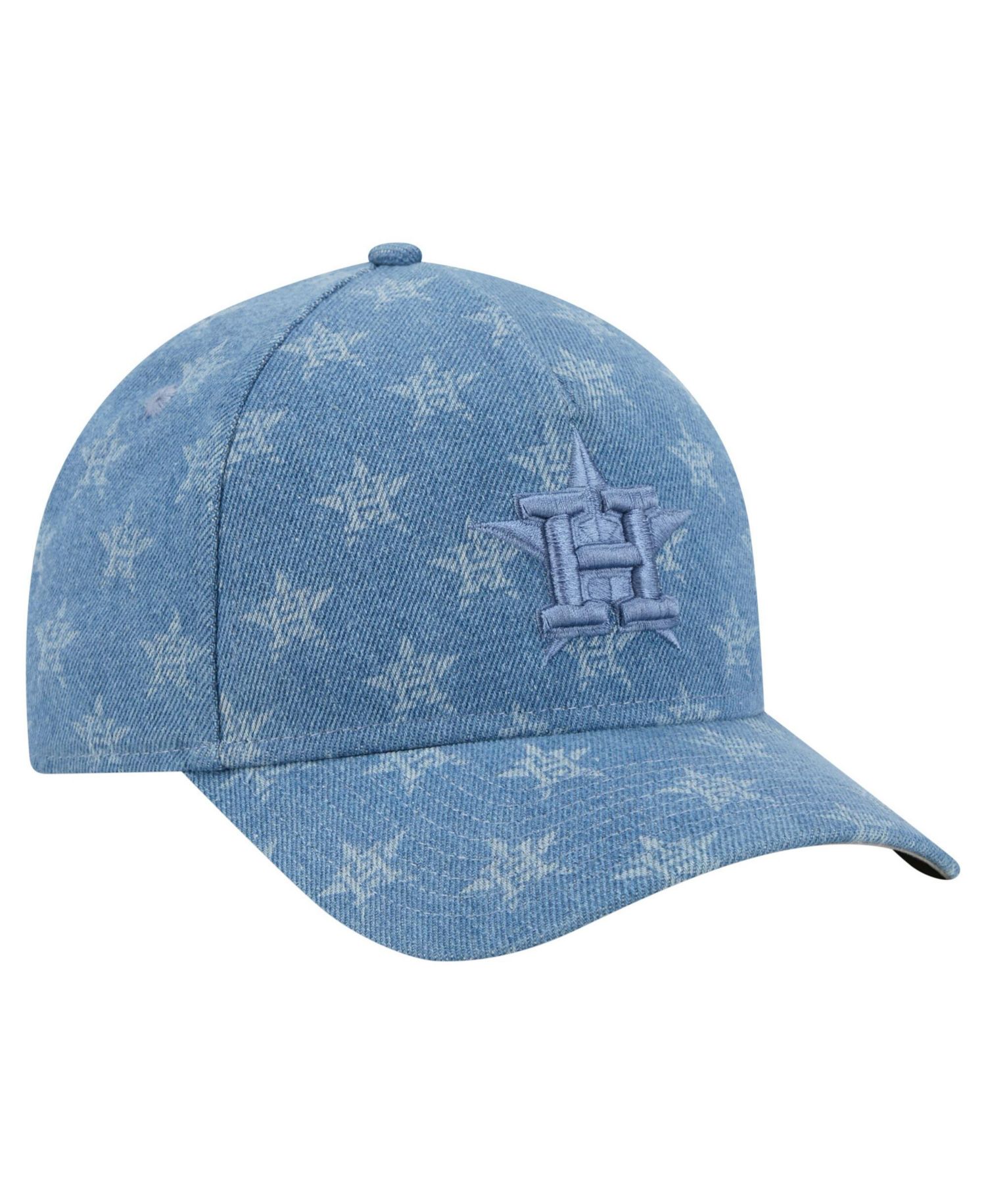 Men's and Women's Denim Houston Astros A-Frame 9FORTY Adjustable Hat