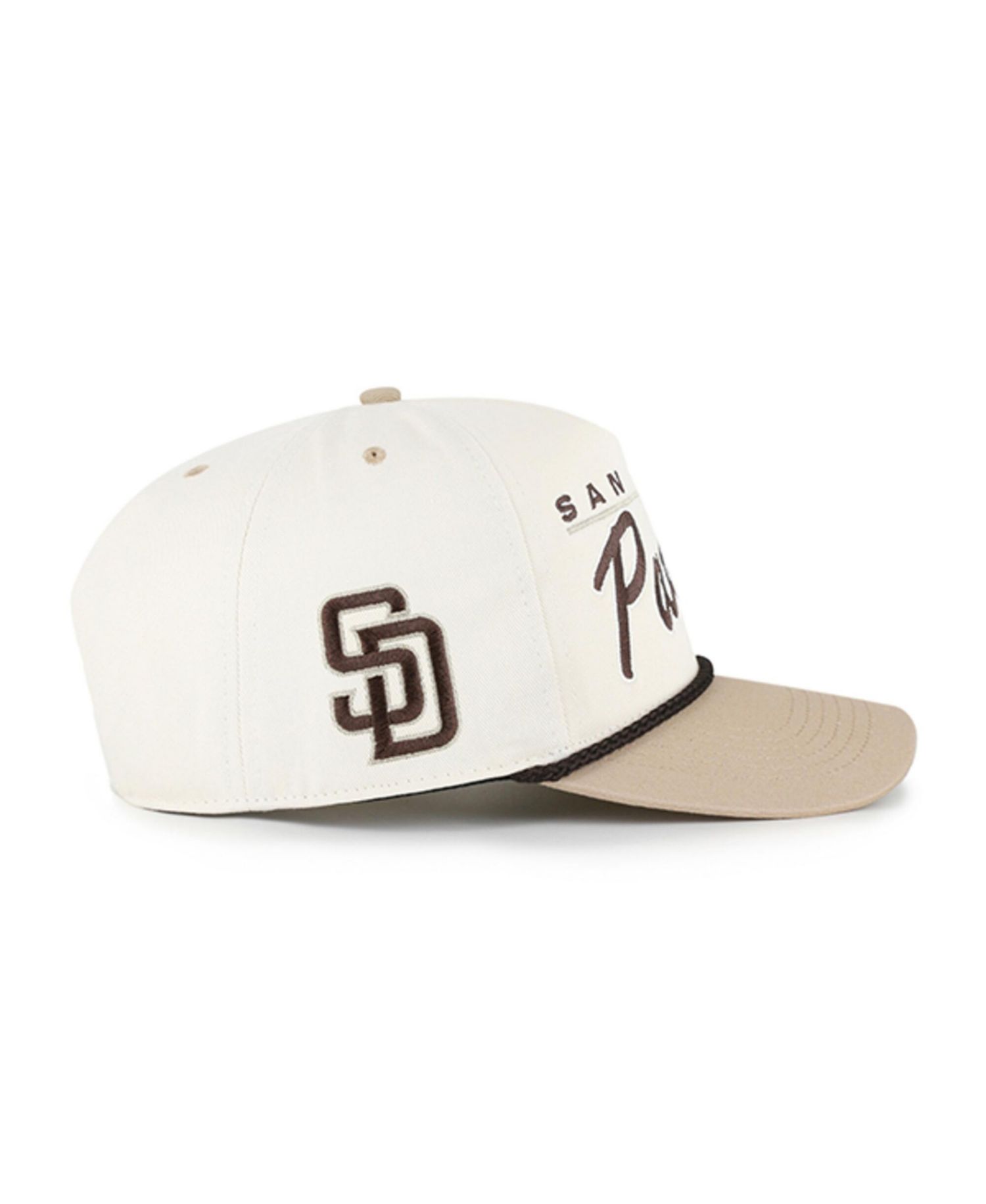 Men's Natural/Tan San Diego Padres Neutral Terrain Hitch Rope Adjustable Hat