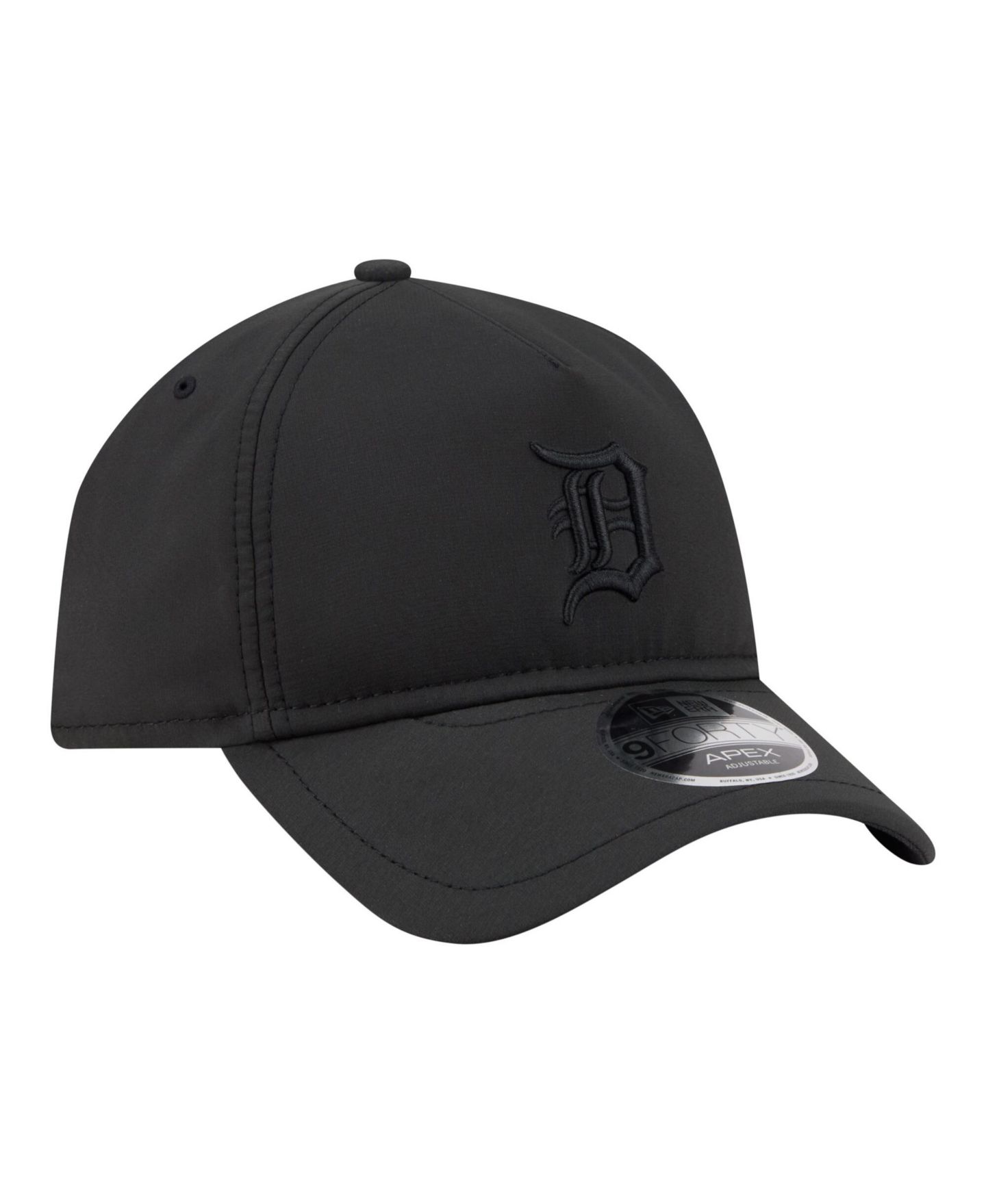 Мужская кепка New Era Detroit Tigers Injection Apex 9FORTY регулируемая, Black — фото 4