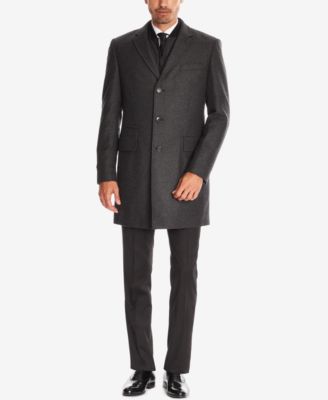 Hugo Boss - Men's Removable-Bib Car Coat