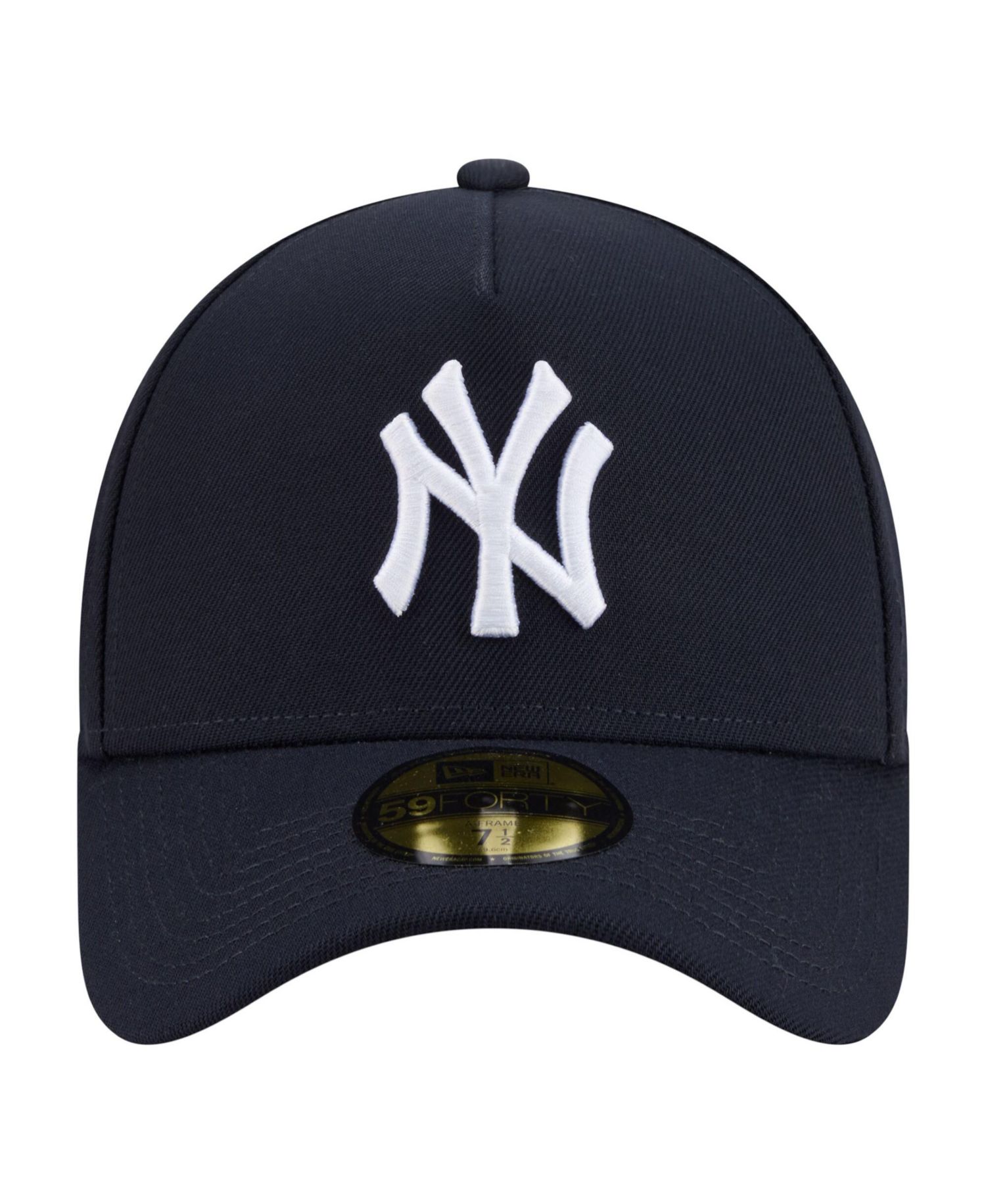 Men's Navy New York Yankees A-Frame 59FORTY Fitted Hat