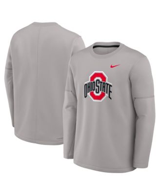 Men's Black Ohio State Buckeyes 2026&nbsp;Sideline Coaches Therma-FIT Long Sleeve T-Shirt