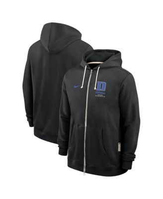 Men's Black Duke Blue Devils 2026 Sideline Standard Issue Dri-FIT Full-Zip Hoodie