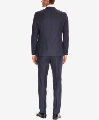 Hugo Boss BOSS Men's Slim-Fit Italian Super 120 Virgin Wool Suit