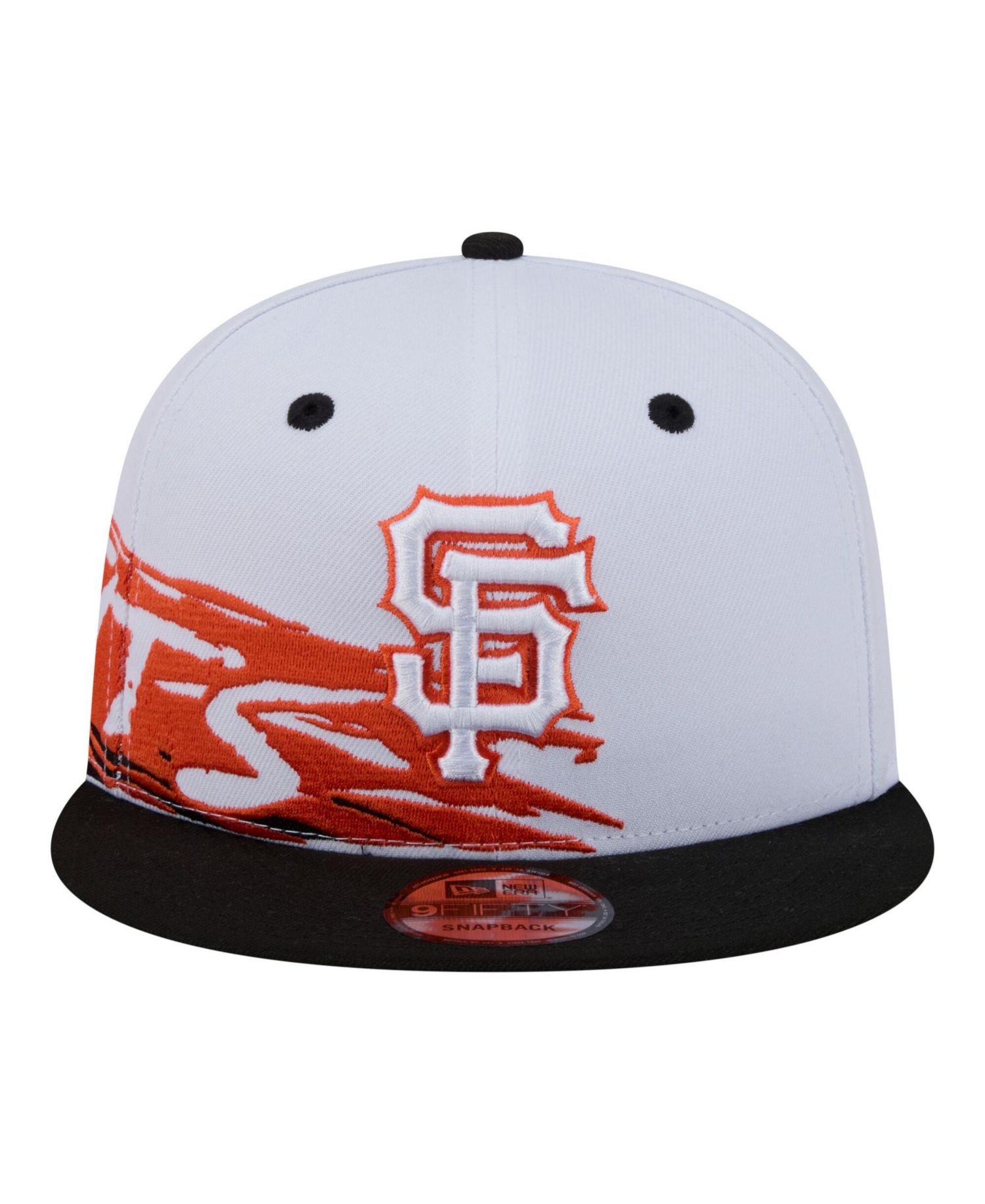 Men's White San Francisco Giants Swept 9FIFTY Snapback Hat