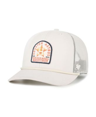 Men's Cream Houston Astros Gravestone Adjustable Trucker Hat