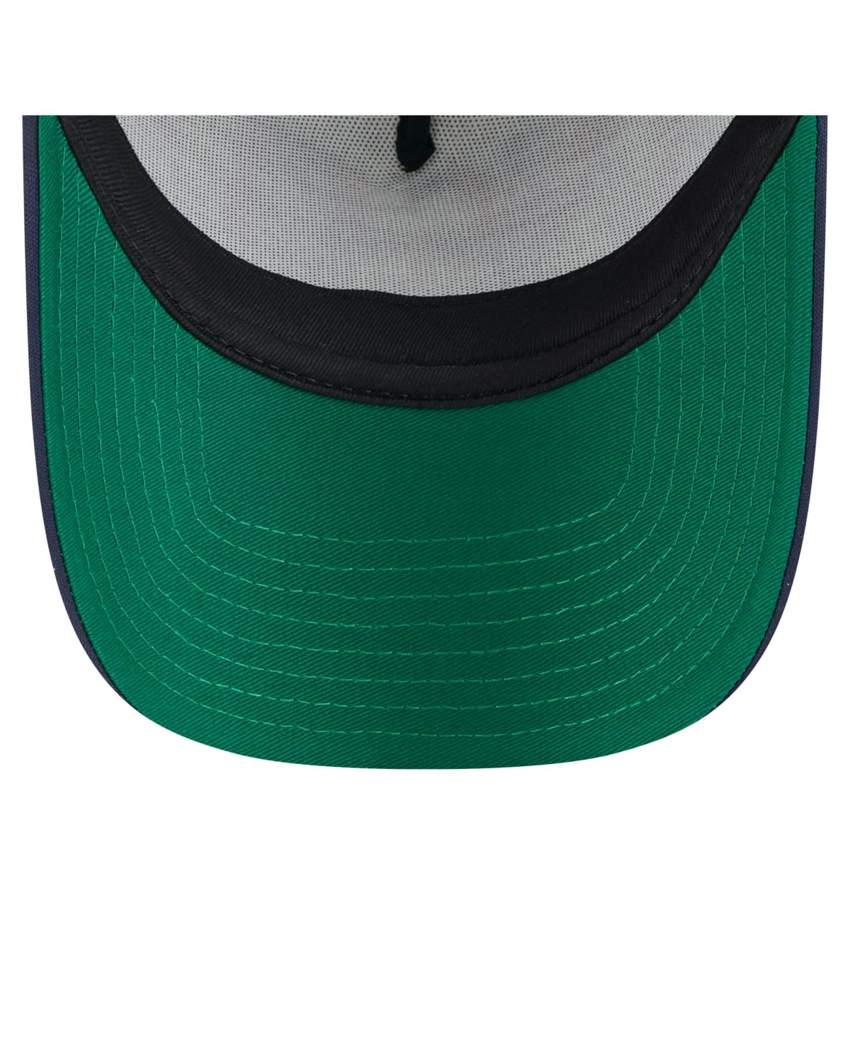 New Era Men's Navy California Angels Distressed 9FORTY A-Frame Adjustable Trucker Hat