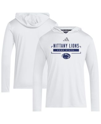 Men's White Penn State Nittany Lions D4T Long Sleeve Hooded T-Shirt