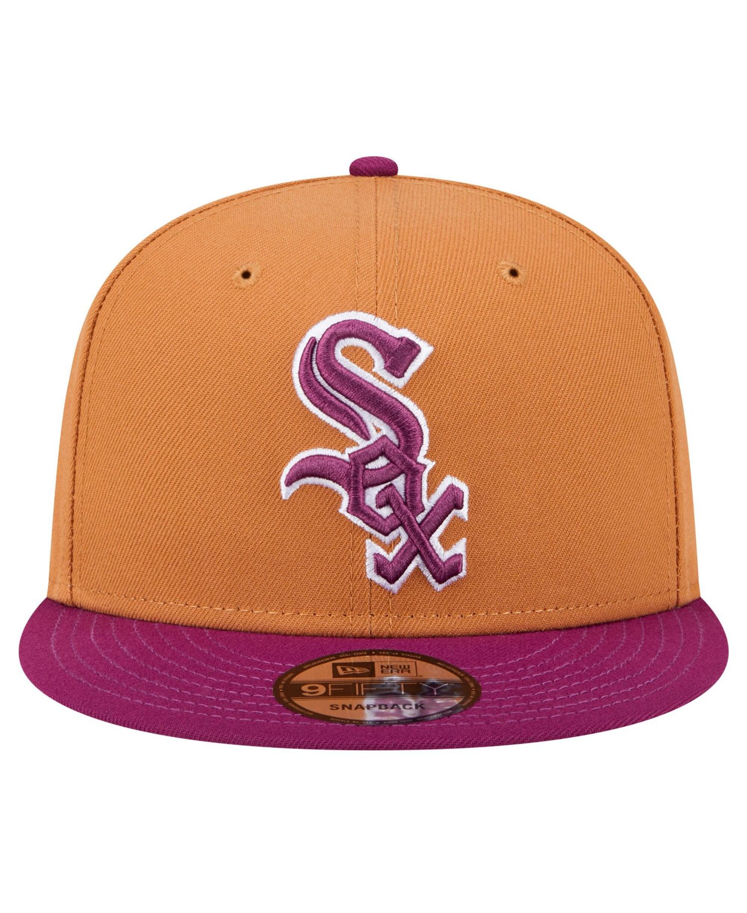 Men's Brown/Purple Chicago White Sox Color Pack Two-Tone 9FIFTY Snapback Hat