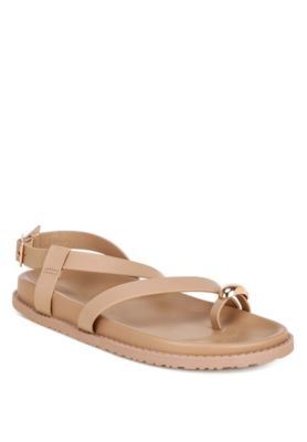 Womens Carine Strappy Design Flat Sandals