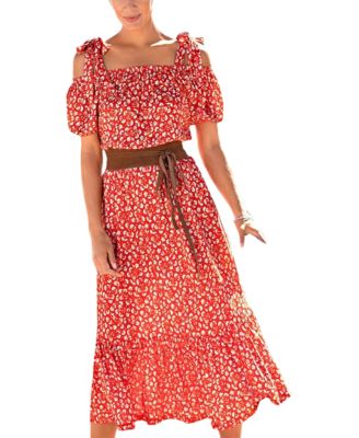 Women's Floral Pattern Dress