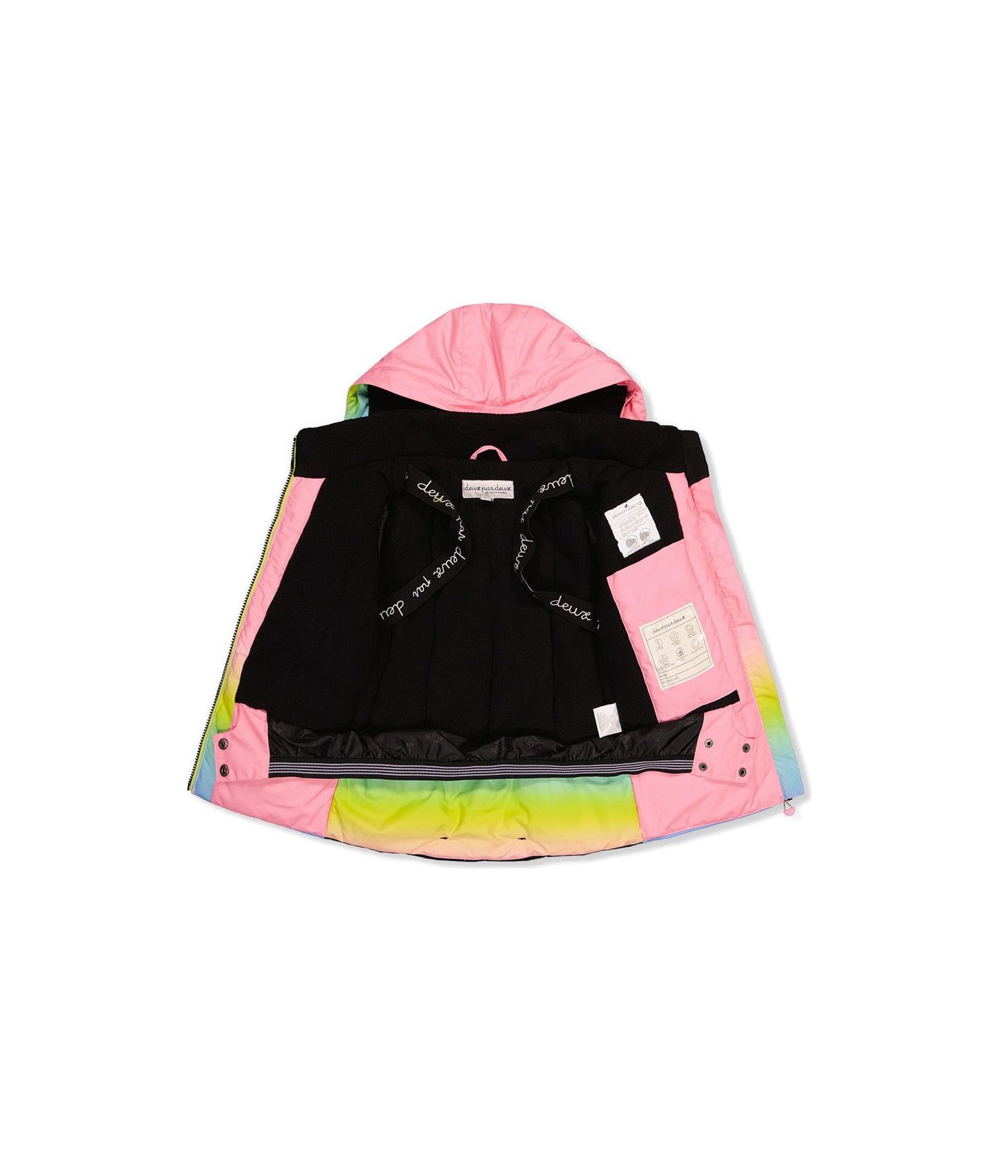 Комплекты Deux par Deux Two Piece Play Snowsuit для девочек-малышей, цвет: Разноцветный градиентный — фото 11