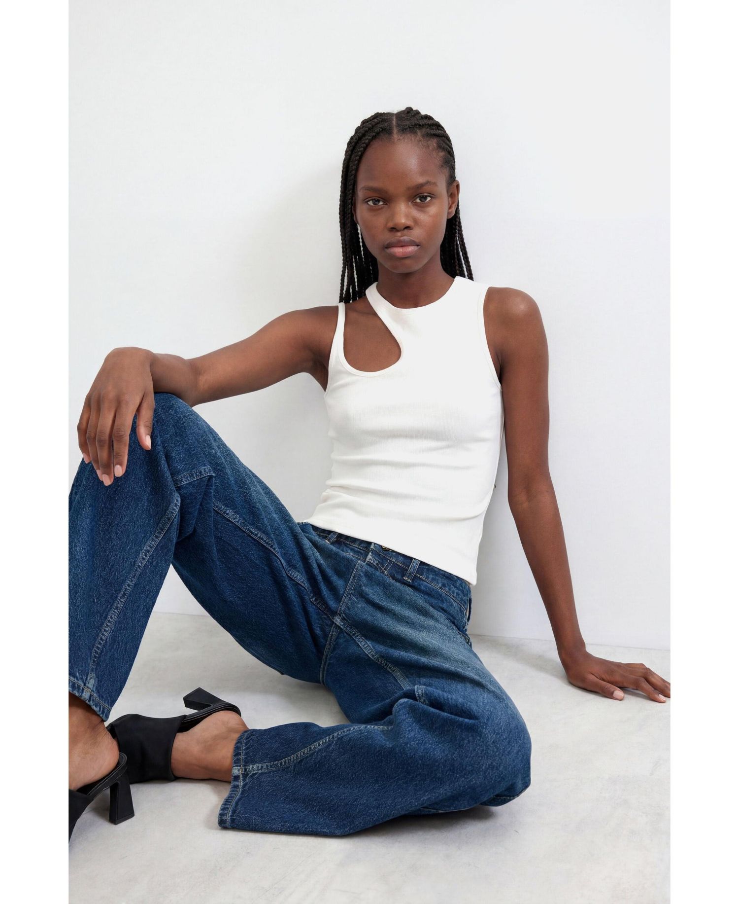 Women's High-Rise Wide-Leg Jeans