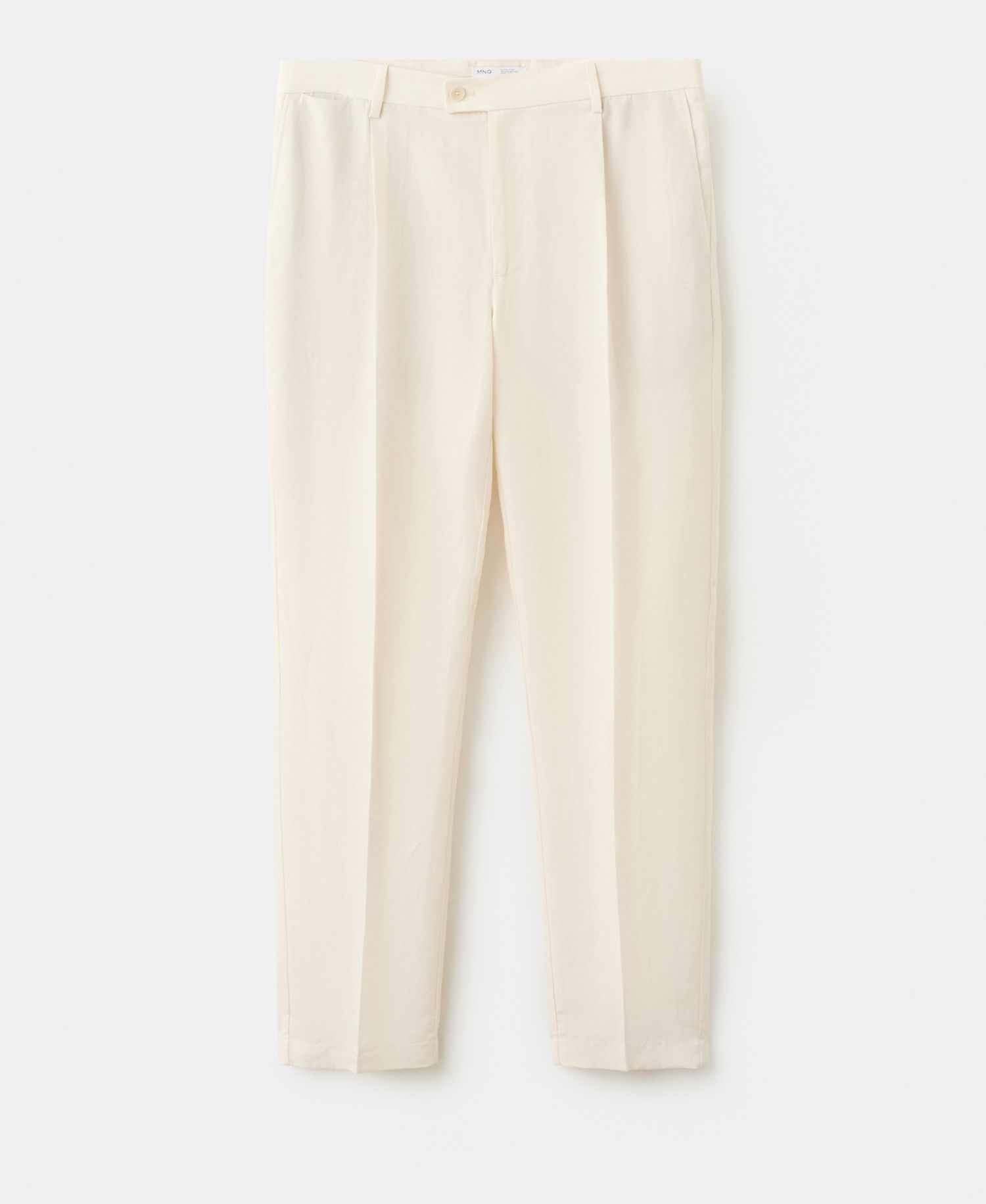 Men's Regular-Fit Lyocell-Linen-Blend Pants