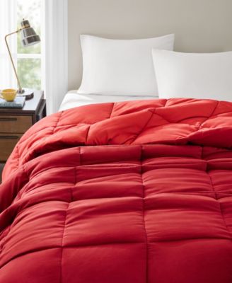 Microfiber Down Alternative Comforter, Twin