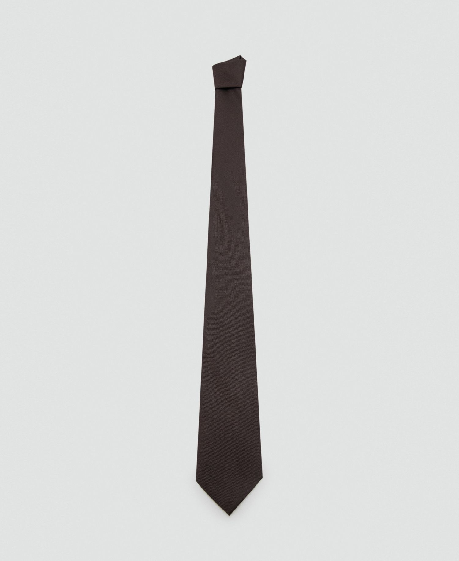 Men's Plain Silk Tie