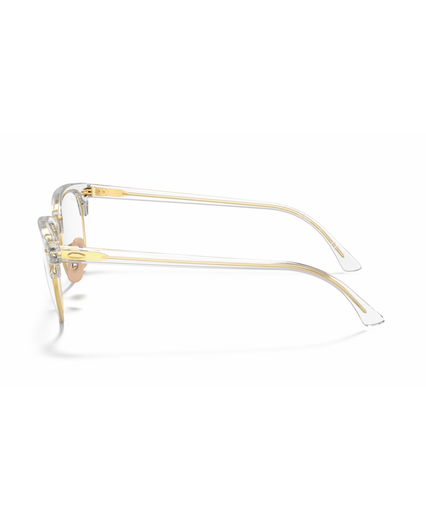 Очки Ray-Ban Unisex Clubmaster Optics Eyeglasses, RB5154, цвет: Тёмный гавана — фото 7