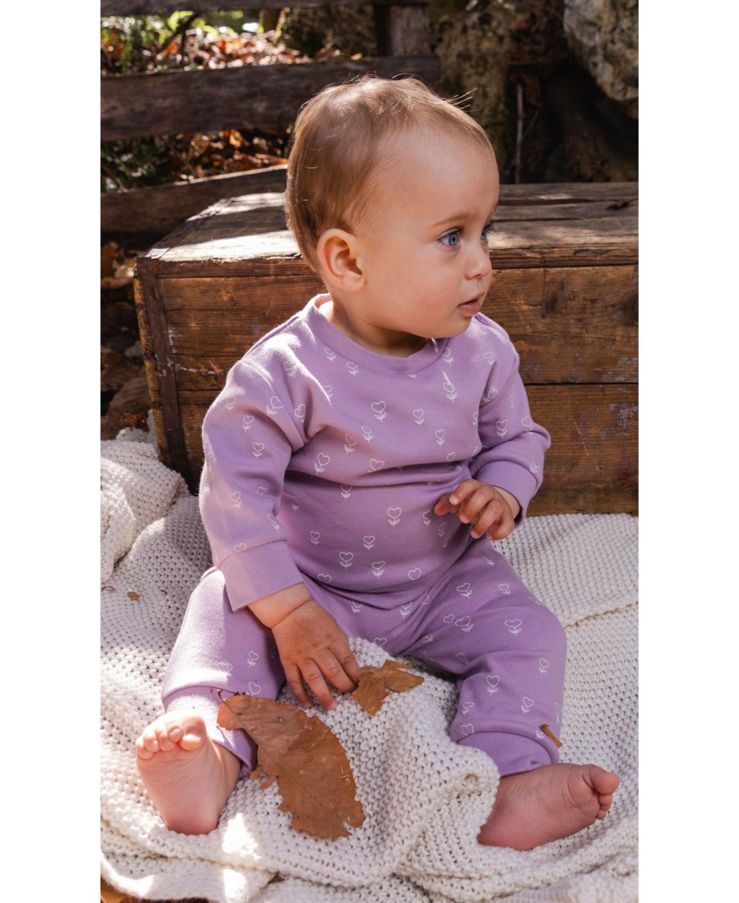 Baby Girls Girl( 3 to 24 M ) Cotton Pants and Top Set Floral Print