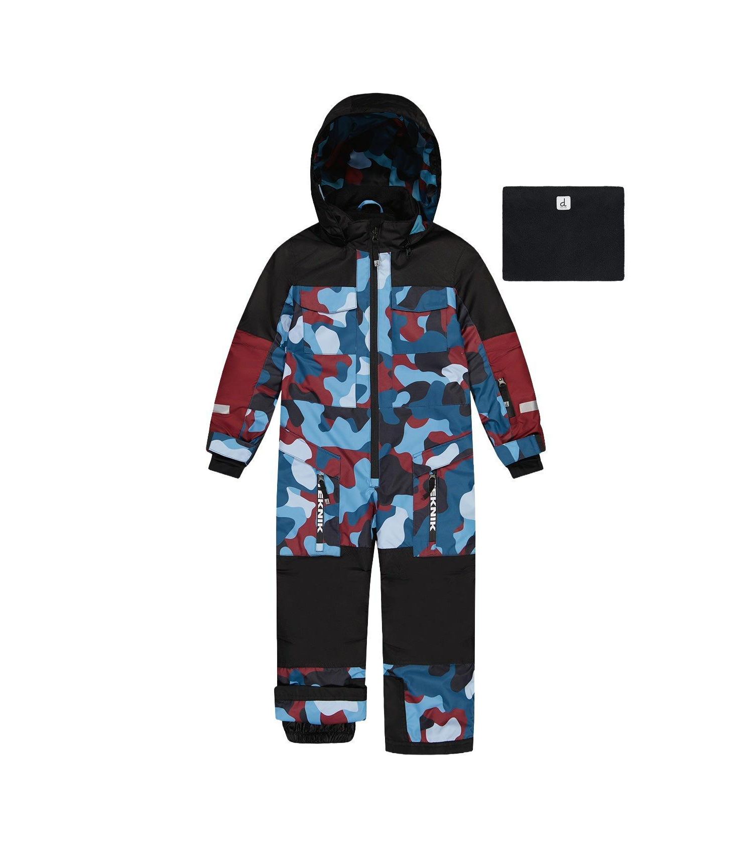 Little and Big Boy ( 6TO 14 ) One Piece Teknik Snowsuit