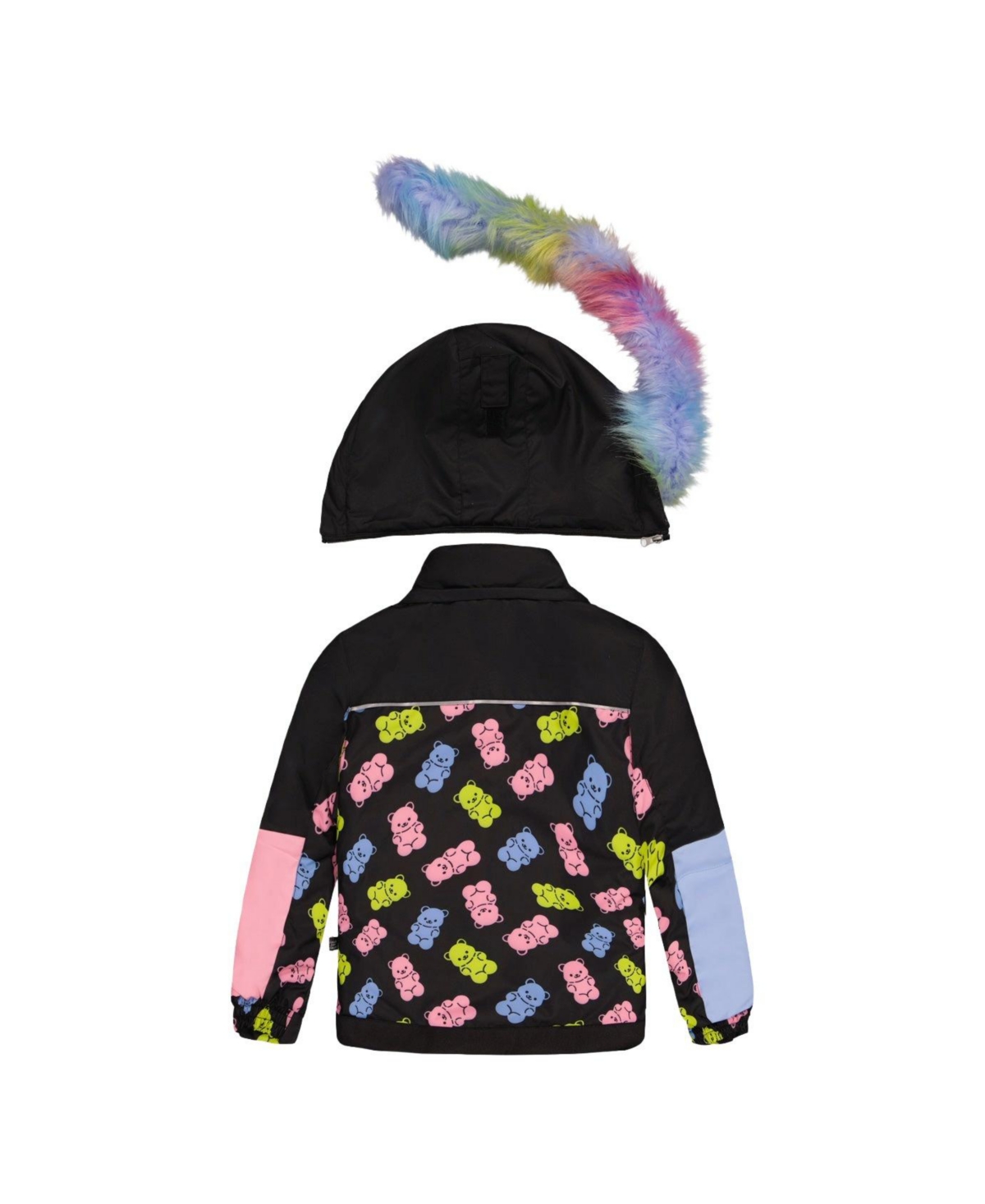 Deux par Deux Toddler Girl (2T-5T) Two Piece Play Snowsuit Gummy Bear Print