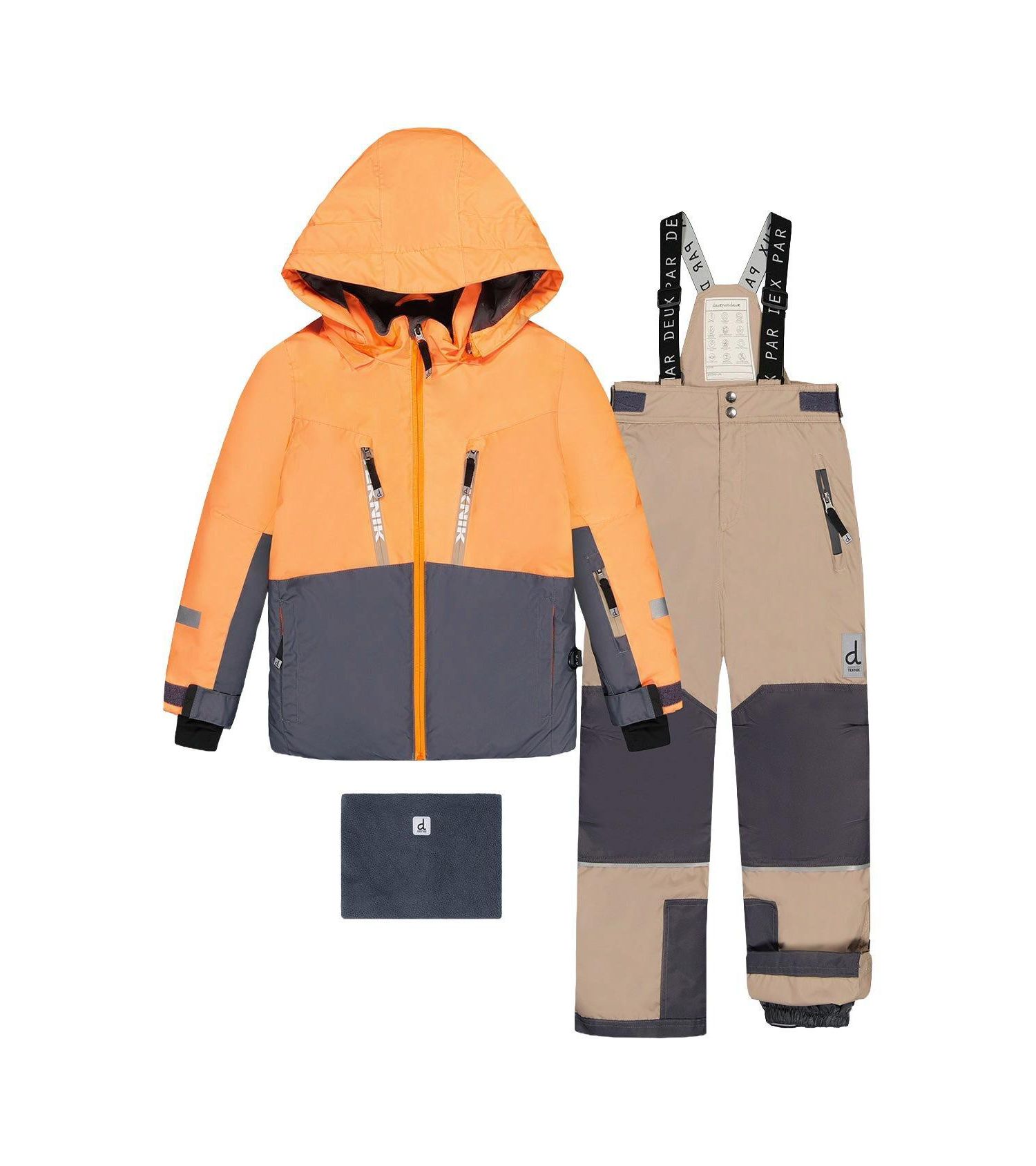Little and Big Boy (7-16) Two Piece Teknik Snowsuit