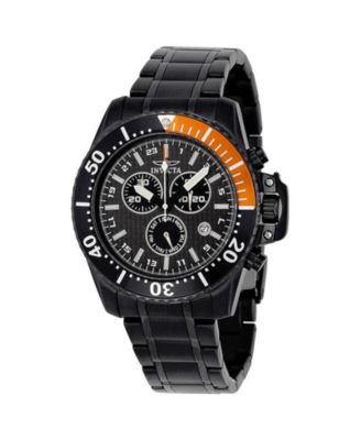 Men's 11290 Pro Diver Quartz Chronograph Black Dial Watch