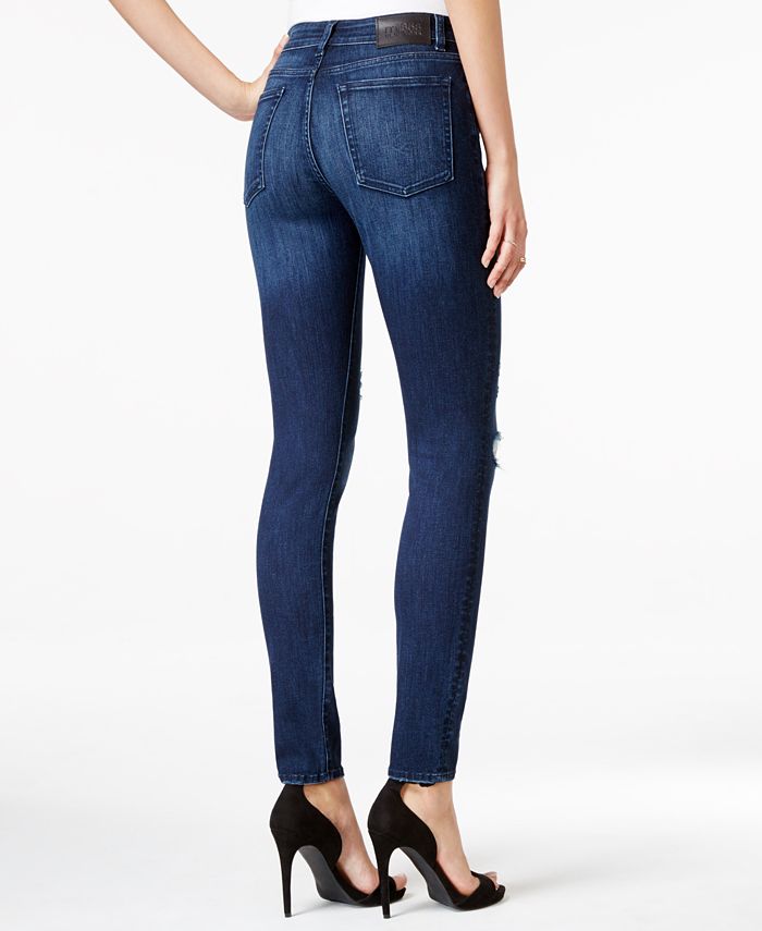 M1858 Kristen Ripped Ballard Wash Skinny Jeans, Created for Macy's ...
