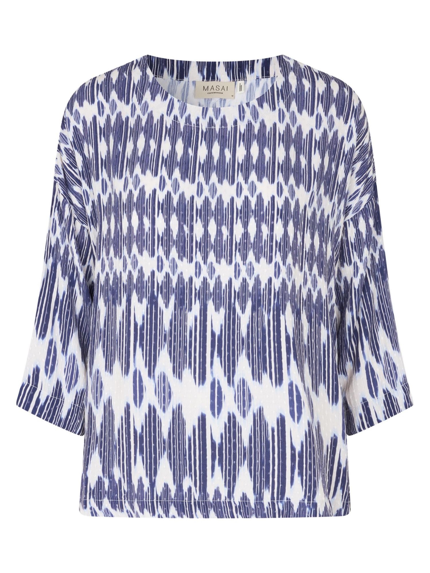 Women's Mabecca Printed 3/4-Sleeve Blouse