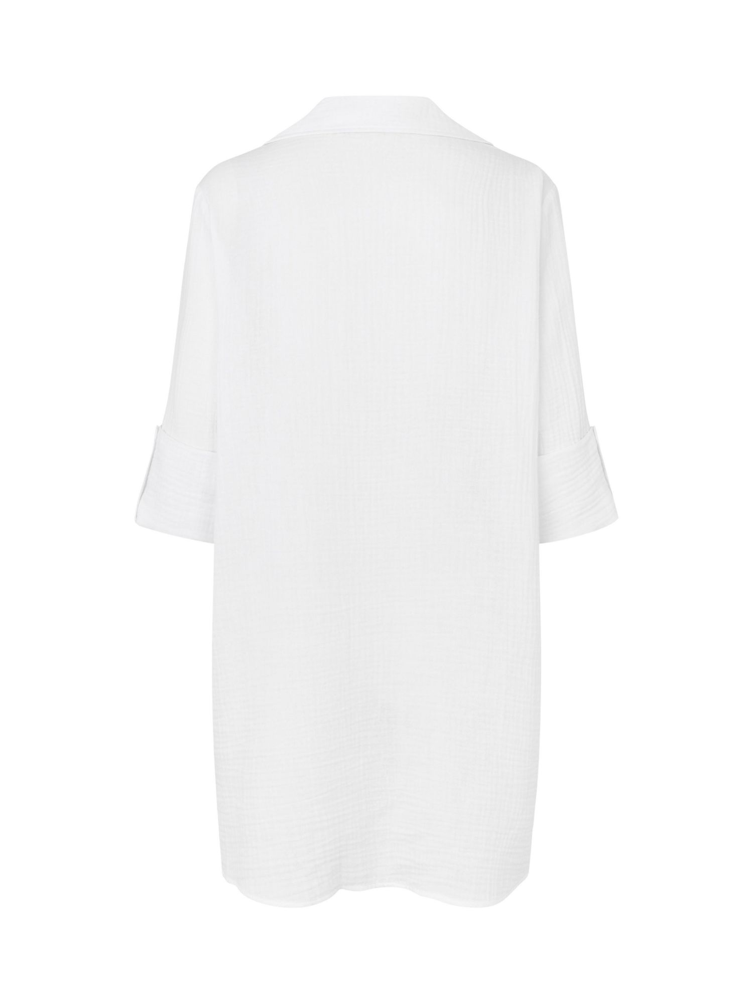 Women's Mairara Seersucker Button-Front 3/4-Sleeve Shirt