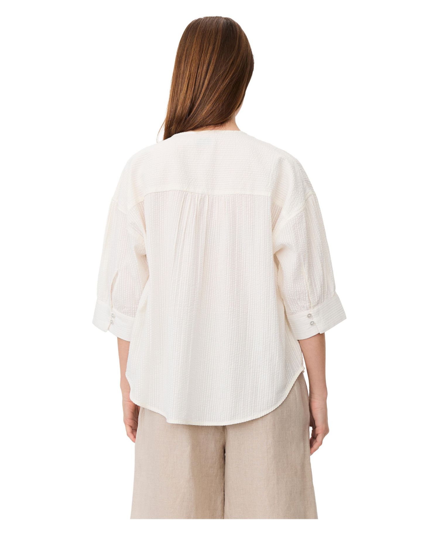 Women's Madyrentha Round Neck Oversized Blouse