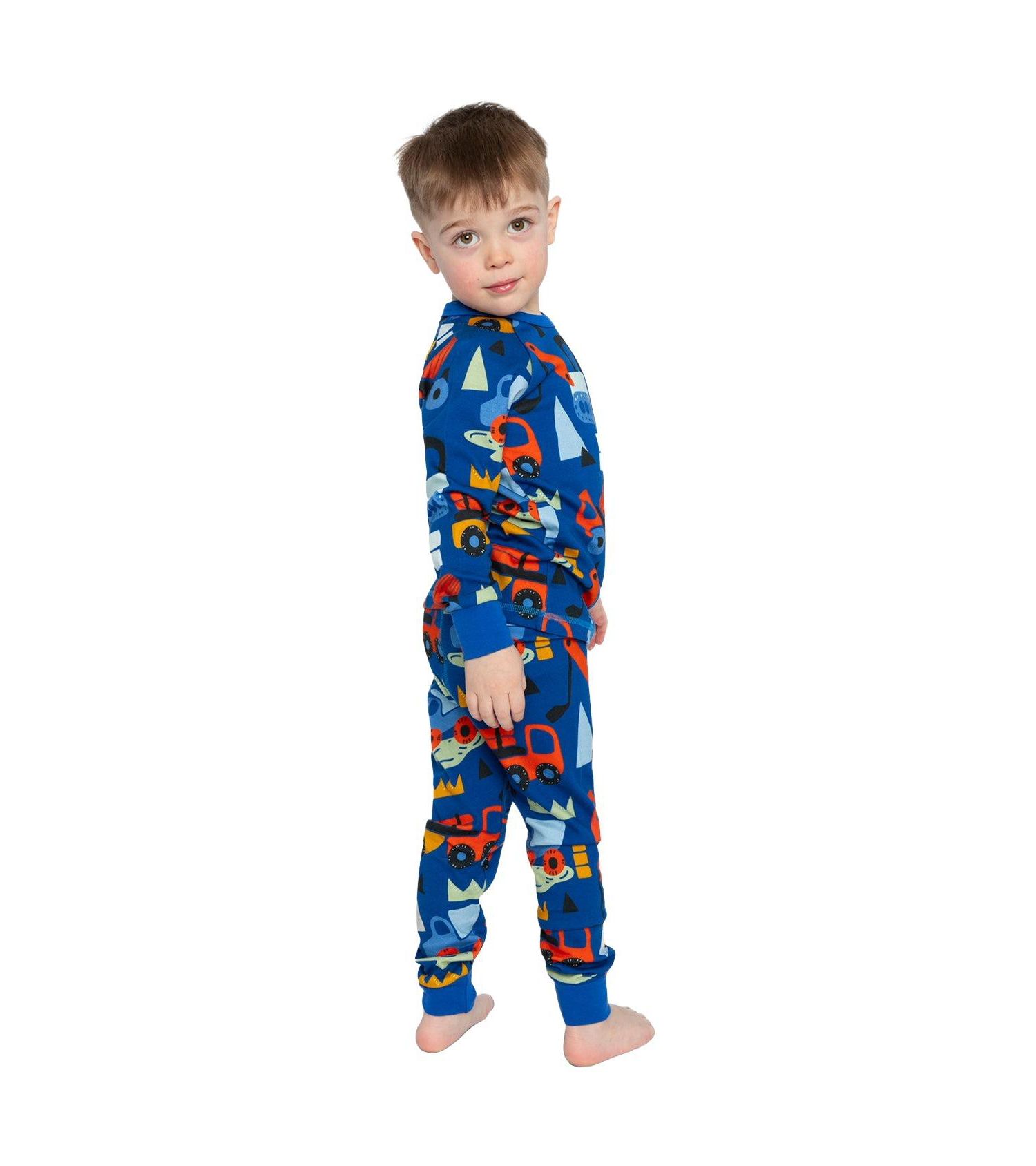 Little and Big Boy's (6-12) Cotton Two Piece Pajama Set