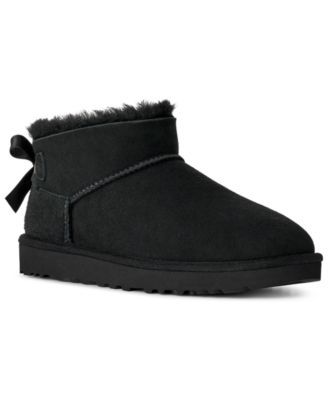 Women's Ultra Mini Bailey Bow Round Toe Booties