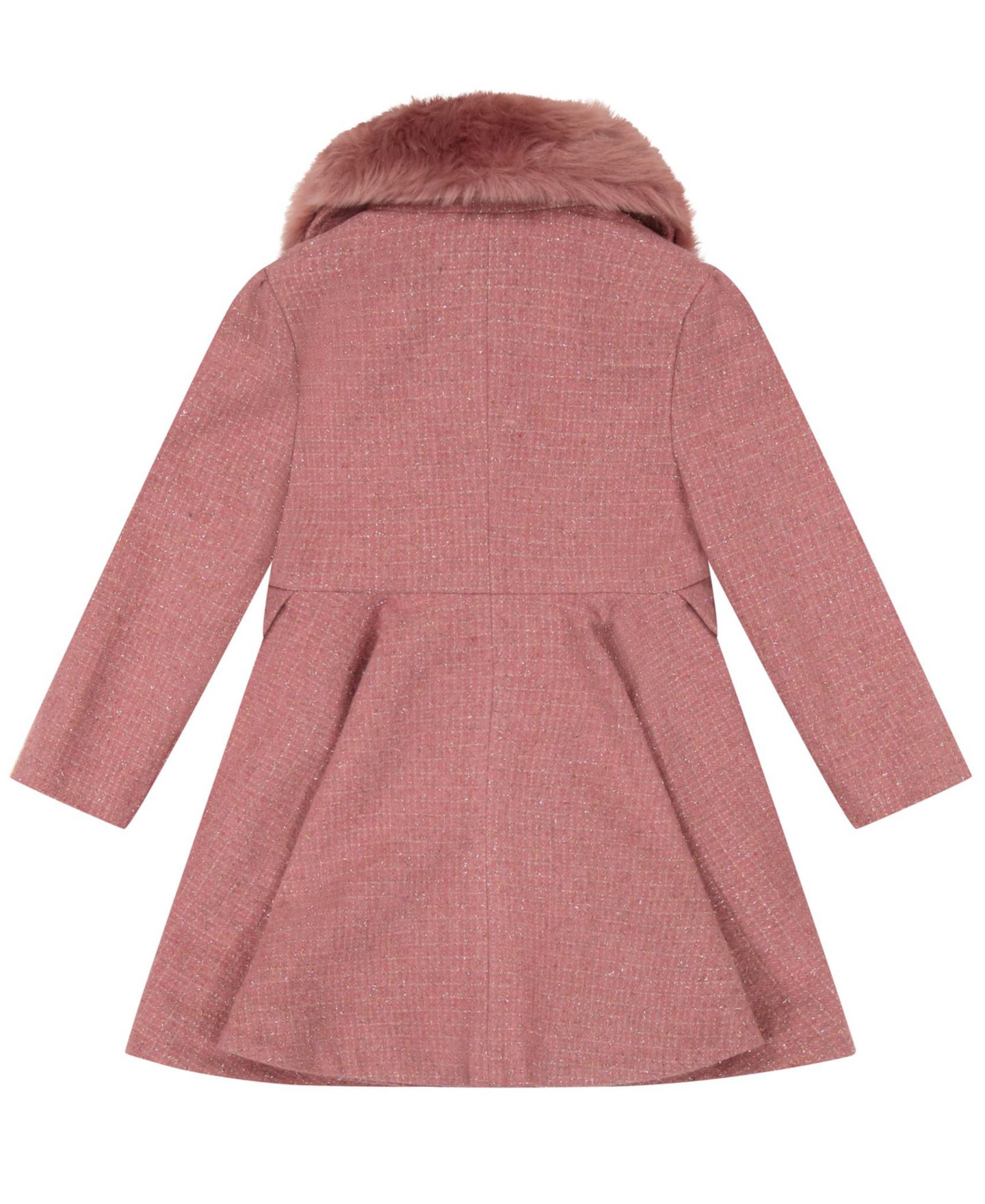 Пальто S Rothschild & CO Long-Sleeve Princes Coat для девочек-малышей, цвет: Розовый / Золотой — фото 2