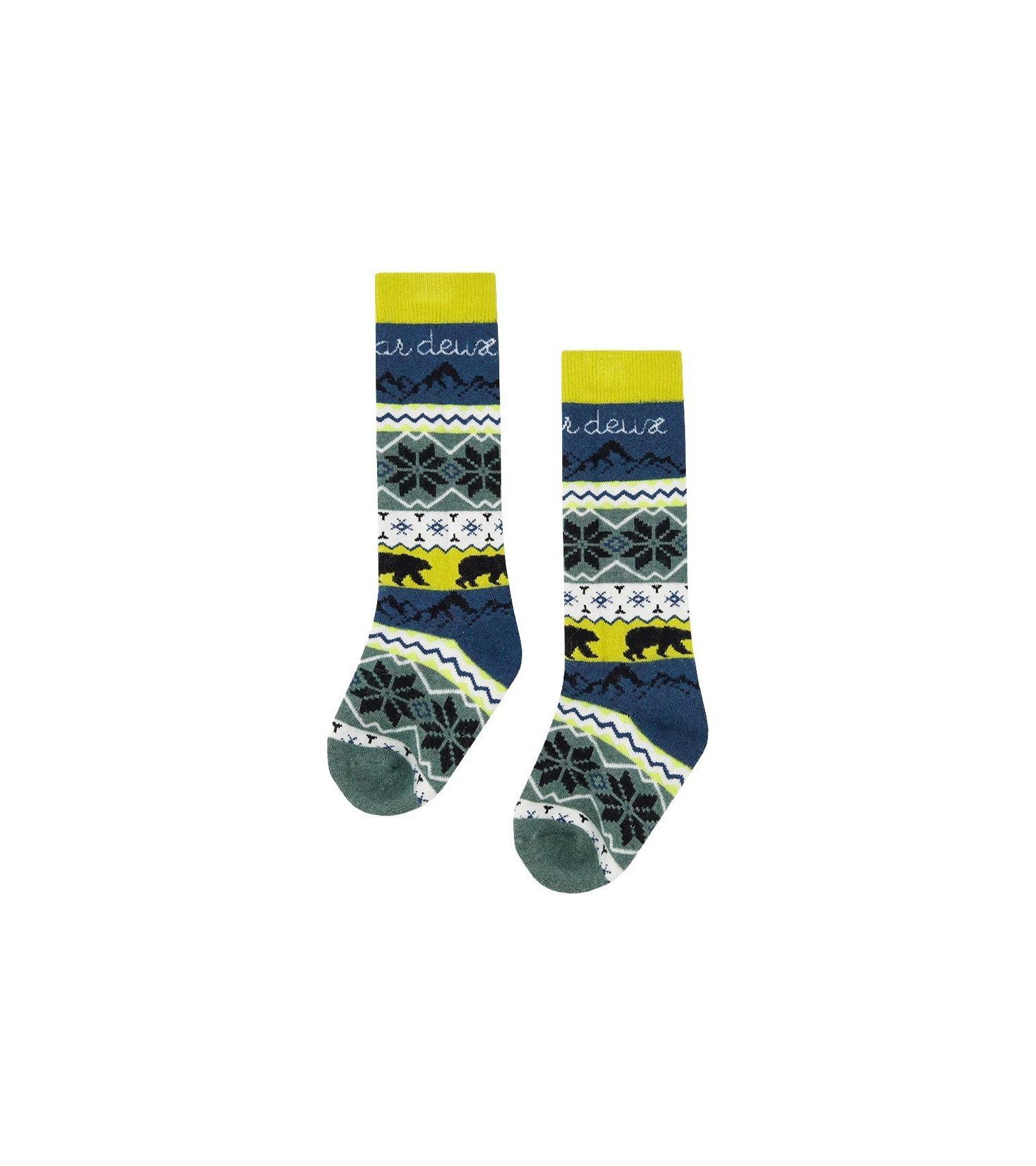 Little and Big Boy Ski Socks