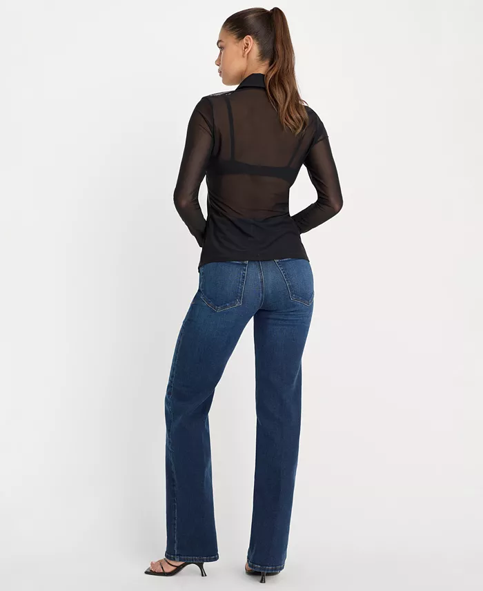 Women's Soft Tech Good True Straight-Fit Jeans, Regular & Plus Size - thumbnail 5