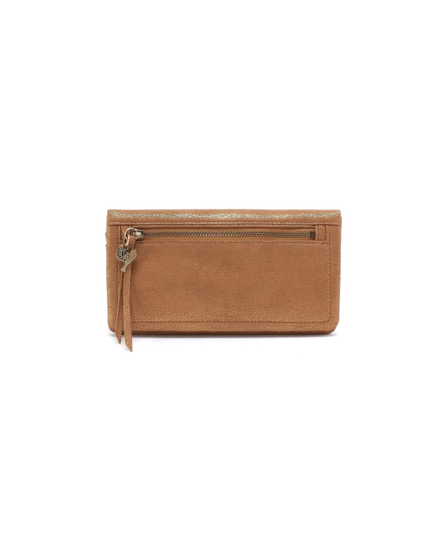 Женский кошелёк HOBO Lumen Continental Wallet, цвет: Коричневый, вариант 1 — фото 1