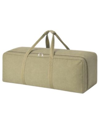 Extra Large Canvas Travel Duffle Bag Heavy Duty Sports Camping Storage Bag