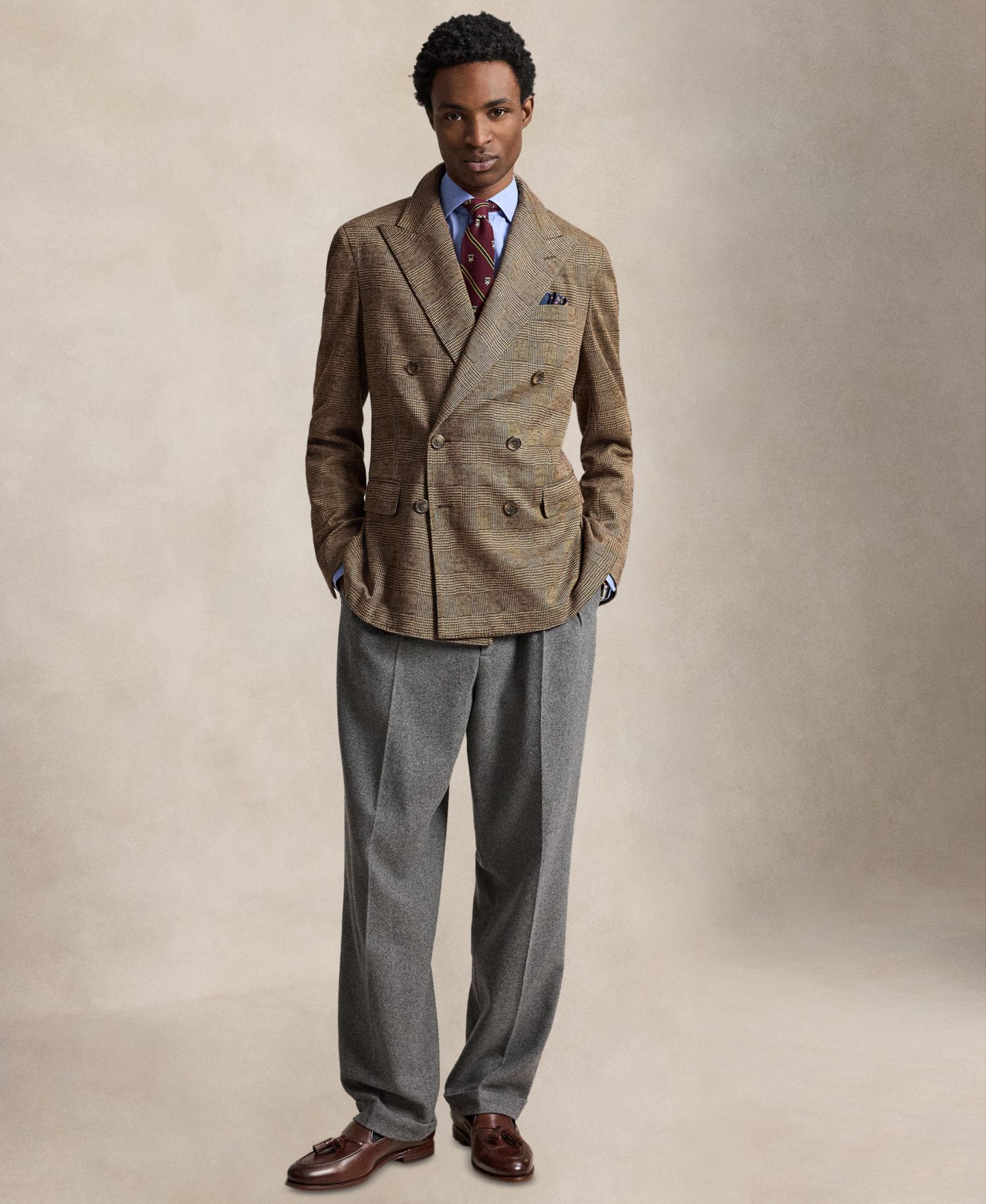 Men's Polo Soft Modern-Fit Knit Sport Coat