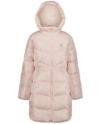 Girls' 4-6X Hooded Puffer Jacket
