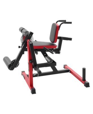Leg Extension Curl Machine Seated Leg Rotary Extension Bench for Thigh 550lbs