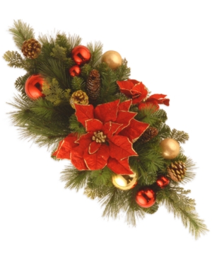 National Tree 30" Decorative Collection Home For the Holidays Centerpiece